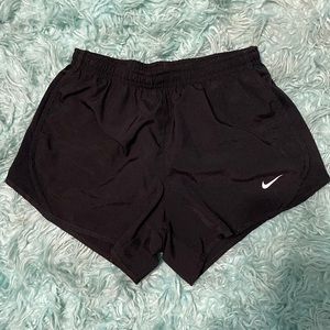 Nike shorts they are size medium in kids.